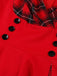 & 1950s Plaid V-Neck Dress — vintage elegance for the modern woman