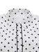 1950s Polka Dot Belted Sleeveless Shirt Dress - vintage dress, retro fashion, rockabilly