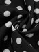 1950s Polka Dot Bow Swing Dress - vintage dress, retro fashion, rockabilly