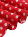 1950s Polka Dot Bow Swing Dress - vintage dress, retro fashion, rockabilly