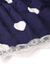 1950s Polka Dot Lace Camisole Sleepwear — 1950s jazz-age spirit for her morning coffee