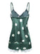 This 1950s Polka Dot Lace Camisole Sleepwear brings 1950s soul to her everyday