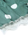 1950s Polka Dot Lace Camisole Sleepwear — 1950s elegance she can wear anywhere