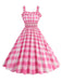 1950s Polka Dot Smocking Strap Dress, vintage dress, retro fashion, rockabilly, pin-up fashion - perfect for women who love vintage and retro fashion