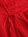 1950s Puff Sleeve Valentine Heart Mesh Dress: where 1950s romance meets her modern spirit