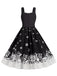 1950s Retro Christmas Santa Claus Swing Dress: timeless style reimagined