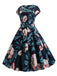1950s Retro Floral Swing Dress, vintage dress, retro fashion, rockabilly, pin-up fashion - perfect for women who love vintage and retro fashion