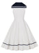 1950s-Sailor-Red-Bow-Sleeveless-Swing-Dress, vintage, retro, dress