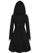 1950s Solid Buckle Fur Trimmed Coat — vintage elegance for the modern woman