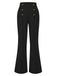 1950s Solid Center Seam Buttoned Flared Pants, vintage fashion, retro style - perfect for women who love vintage and retro fashion
