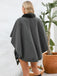 1950s Solid Furry Batwing Coat - vintage fashion, retro style