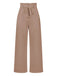 1950s Solid Hight Waist Wideleg Pants: timeless style reimagined