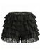 1950s Solid Lace Mini Shorts - vintage fashion, retro style