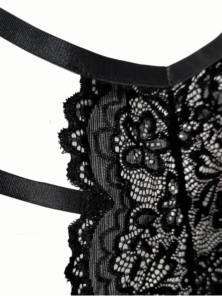1950s Solid Lace Sheer Cut-Out Nighties - vintage fashion, retro style