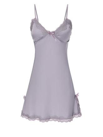 1950s Solid Lace Trimmed Straps Sleepwear, vintage fashion, retro style - perfect for women who love vintage and retro fashion