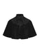 1950s Solid Lace Velvet Patchwork Cape - vintage fashion, retro style