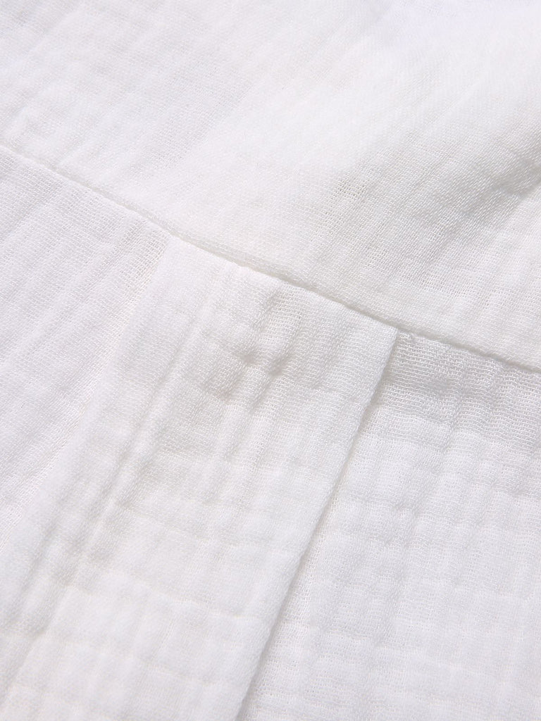 1950s Solid Lapel Button-Down Blouse, vintage top, retro blouse - perfect for women who love vintage and retro fashion