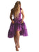 1950s Solid Multi-Layered Ruffle Tulle Dress - vintage dress, retro fashion, rockabilly