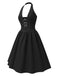 1950s Solid Pearl Bow Halter | 1950s | vintage dress, retro fashion