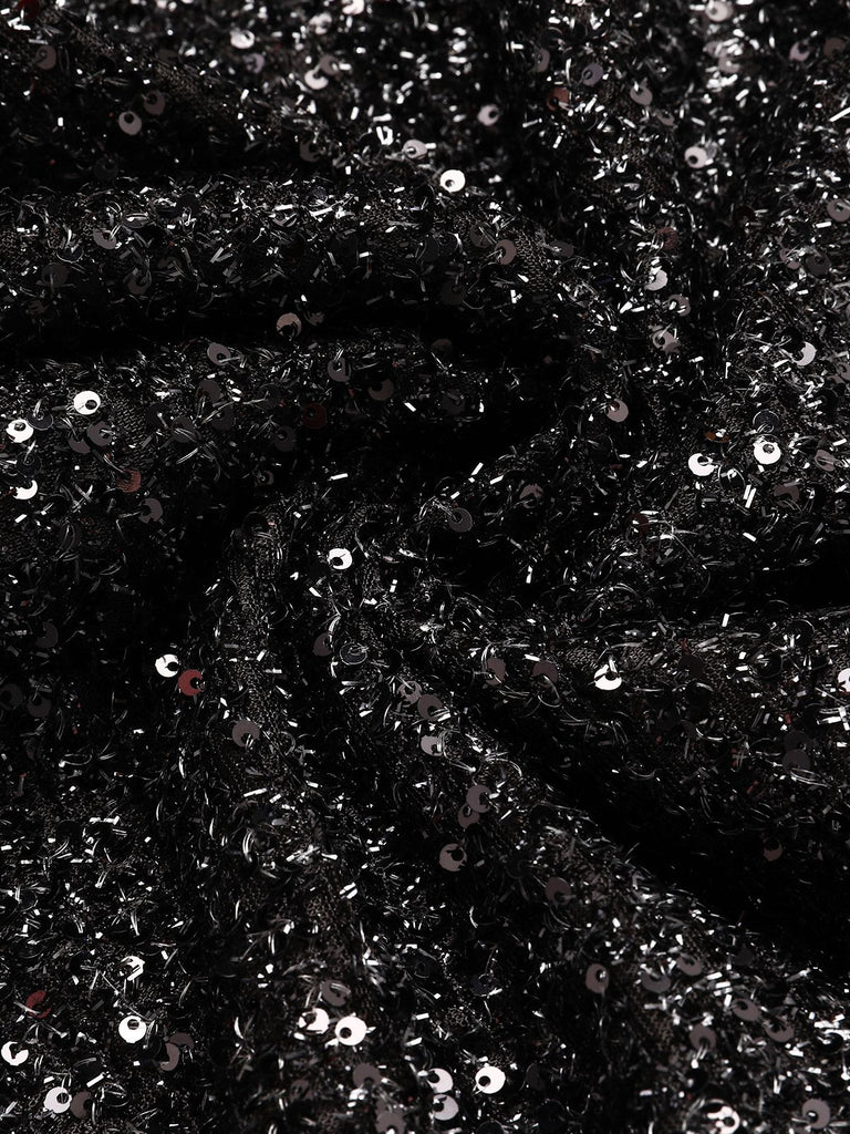 1950s Solid Sequined Raw Edge | 1950s | vintage dress, retro fashion