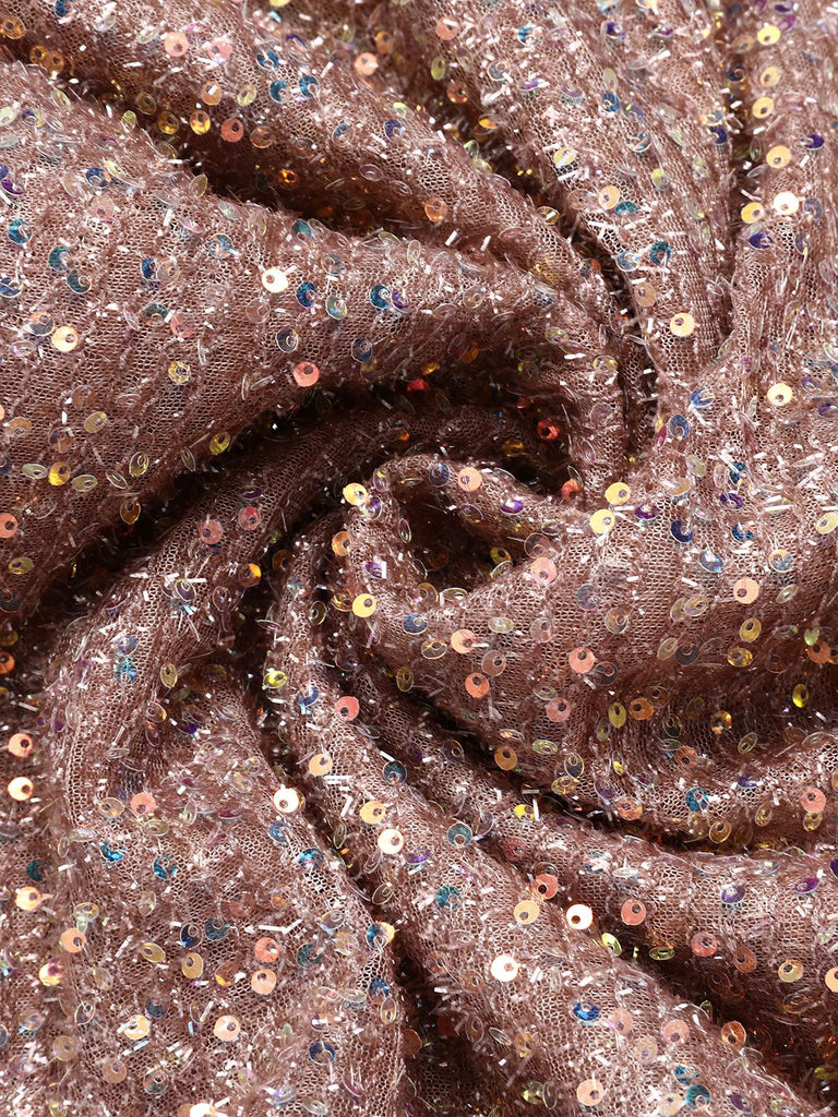 1950s Solid Sequined Raw Edge | 1950s | vintage dress, retro fashion