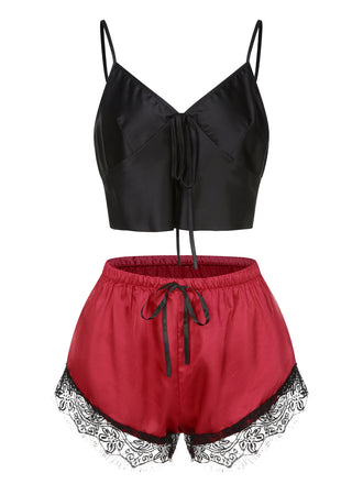1950s Spaghetti Strap Lace Sleepwear, vintage fashion, retro style - perfect for women who love vintage and retro fashion