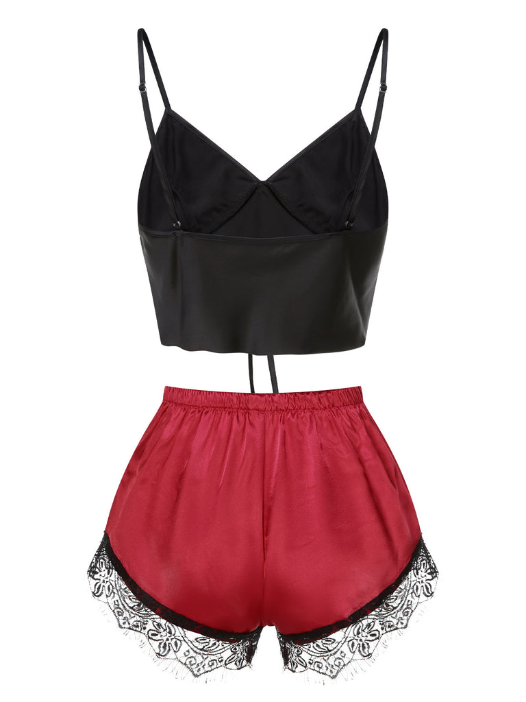 1950s Spaghetti Strap Lace Sleepwear, vintage fashion, retro style - perfect for women who love vintage and retro fashion