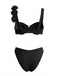 1950s Square Neck Vintage Bikini, vintage swimsuit, pin-up swimwear - perfect for women who love vintage and retro fashion