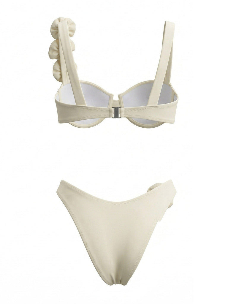 1950s Square Neck Vintage Bikini, vintage swimsuit, pin-up swimwear - perfect for women who love vintage and retro fashion