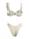 1950s Square Neck Vintage Bikini, vintage swimsuit, pin-up swimwear - perfect for women who love vintage and retro fashion