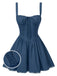 1950s Strap Lace-Up Corset Mini Dress — a 1950s silhouette that turns sidewalks into runways