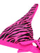 1950s Strap Zebra Print Bikini Set | vintage swimwear, retro swimsuit, pin-up style - perfect for retro fashion enthusiasts
