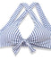 1950s Stripes Criss-Cross High-Waist Bikini Set - vintage fashion, retro style