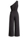 1950s Vacation Belted Wide Leg Jumpsuit - vintage jumpsuit, retro fashion
