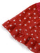 2PCS Red 1960s Heart Bow Ruffled Valentine's Pajamas - vintage fashion, retro style, elegant red