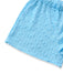 3PCS Sky Blue 1960s Triangle Bikini & Tie Shorts Set - vintage fashion, retro style