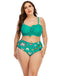 She's wearing 1960s Butterflies Bow Decor Swimsuit and the whole beach remembers the 1960s