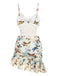 1960s Butterflies Strap One-piece Swimsuit & Cover-up Skirt: timeless style reimagined