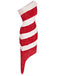This 1960s Candy Cane One-Shoulder Dress wraps her in 1960s elegance, one twirl at a time