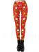 1960s Christmas Classic Elements Leggings: timeless style reimagined