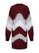 1960s Colorblock Knit Sweater Dress - vintage dress, retro fashion