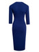 1960s Contrast Trim Bodycon Dress — a 1960s silhouette that turns sidewalks into runways