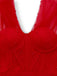 1960s Beading Sweetheart Neck Off-Shoulder Mesh Dress - vintage dress, retro fashion