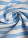 Blue 1960s Sleeveless Deep V-Neck Backless Striped Dress - vintage dress, retro fashion