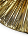 Gold 1960s Metallic Pleated Cutout Party Strap Dress - vintage dress, retro fashion, glamorous gold