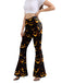 1960s Halloween Pumpkin Ghost Flare Pants: 1960s power dressing, reimagined