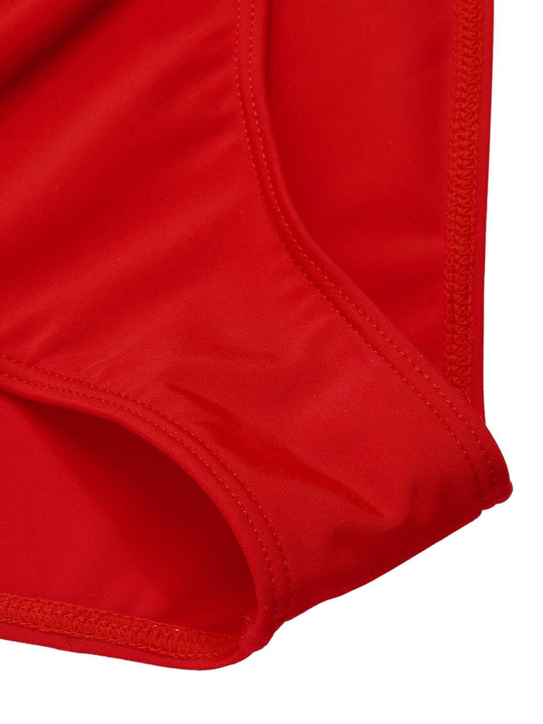 1960s Halter Roses Swimsuit: 1960s Riviera elegance, reimagined for her