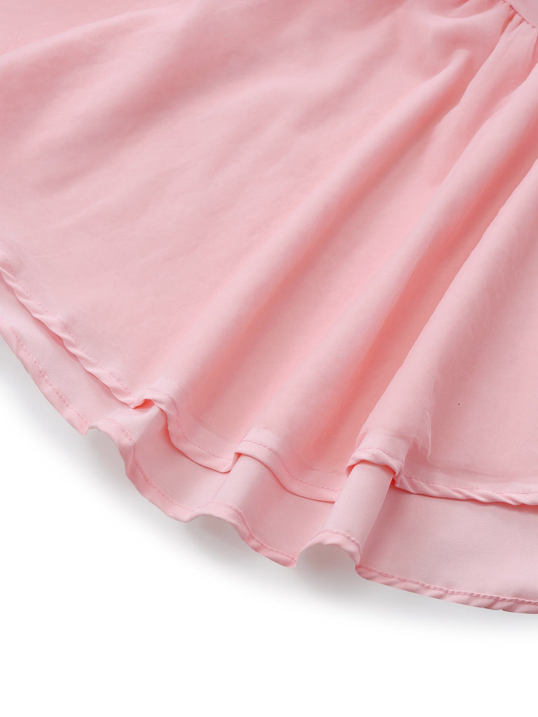 1960s Halter Tie Neck Solid Fishbone Tutu Dress: beautiful vintage dress, retro fashion, elegant style with timeless appeal
