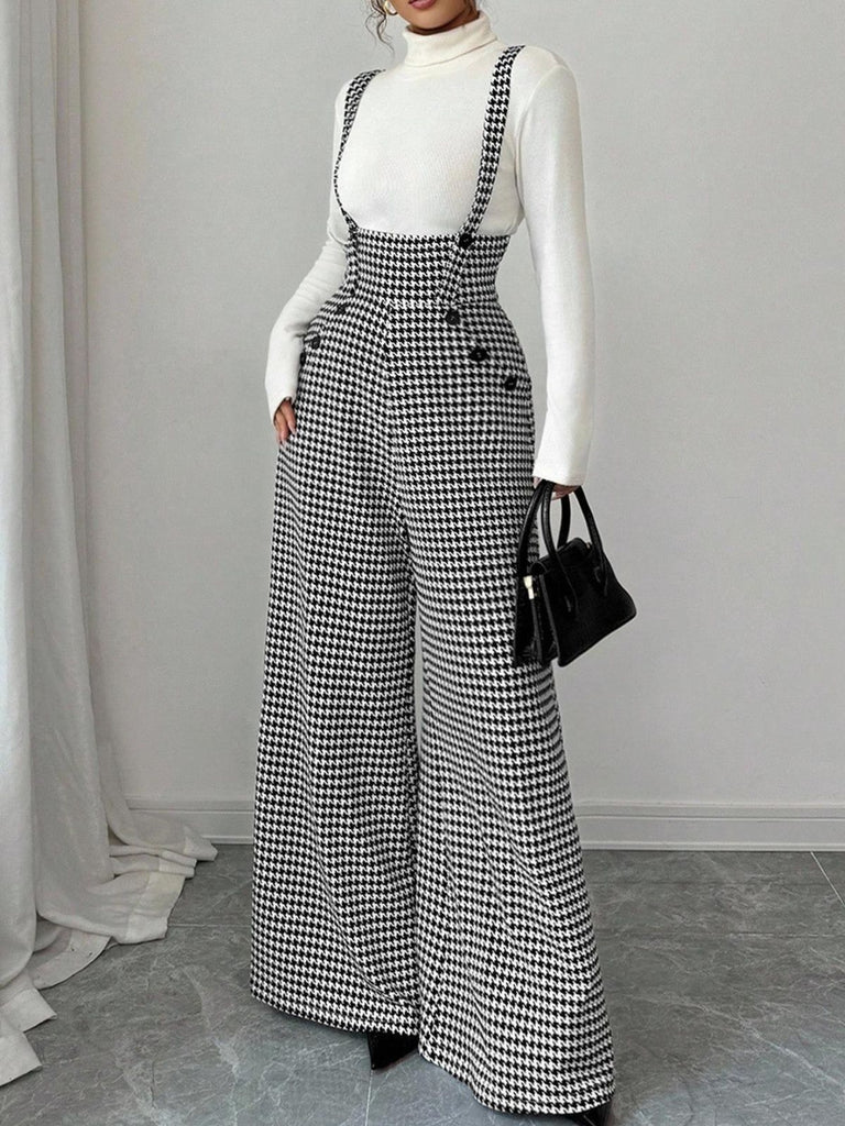 Black 1960s Vintage Classic Jumpsuit 2