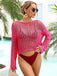 1960s Knit Crochet Beach Cover Up, bohemian cover up, beach wear - perfect for women who love vintage and retro fashion